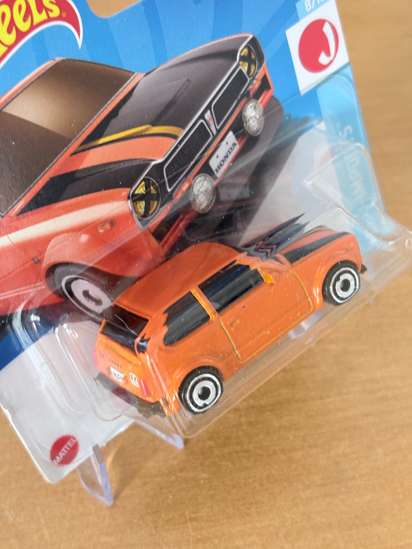 Hot Wheels Mainline / '73 Honda Civic Custom / 2024 HW J-Imports 8/10 Short Card