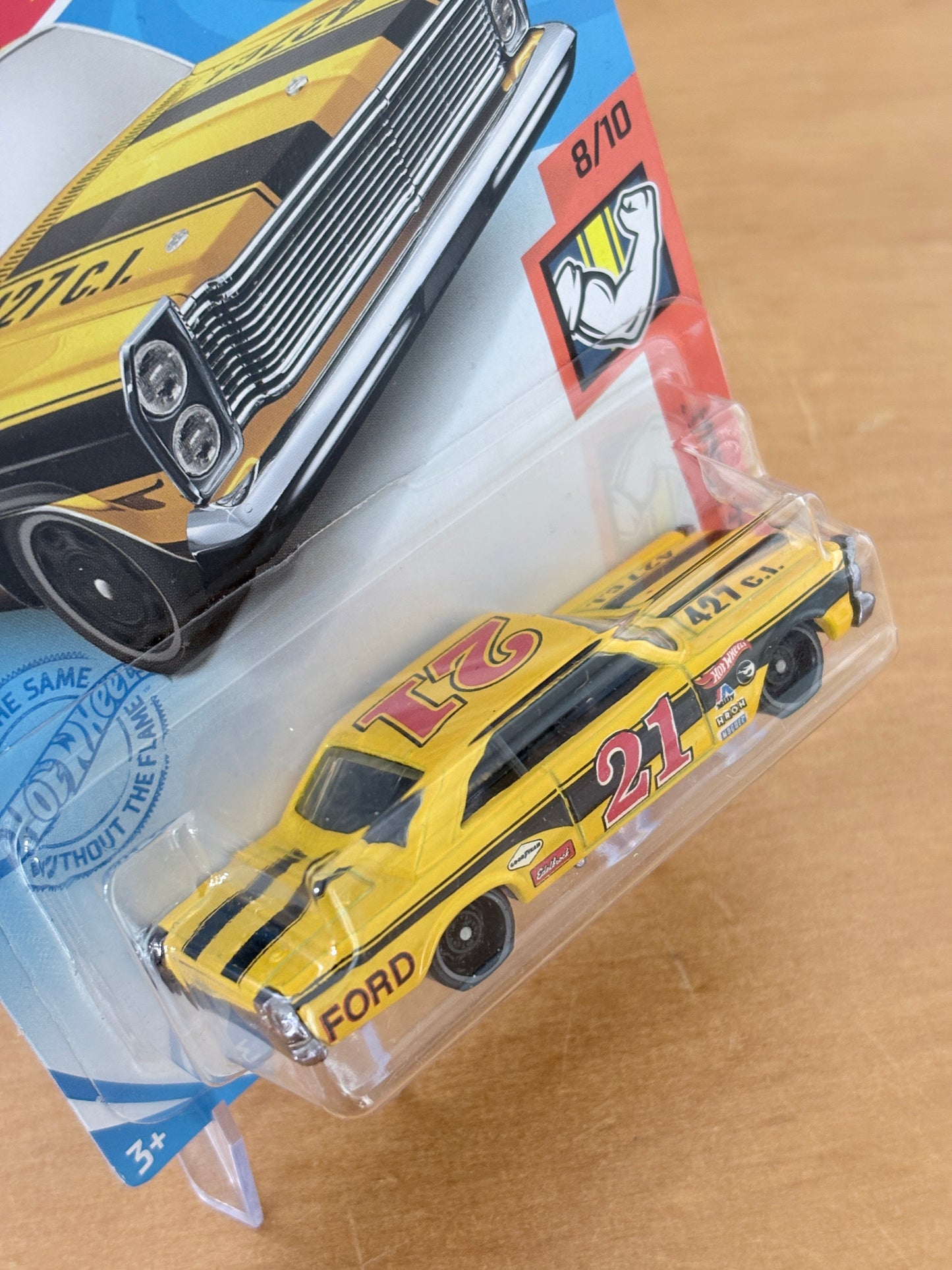 Hot Wheels Mainline | '65 Ford Galaxie | 2021 Muscle Mania 8/10