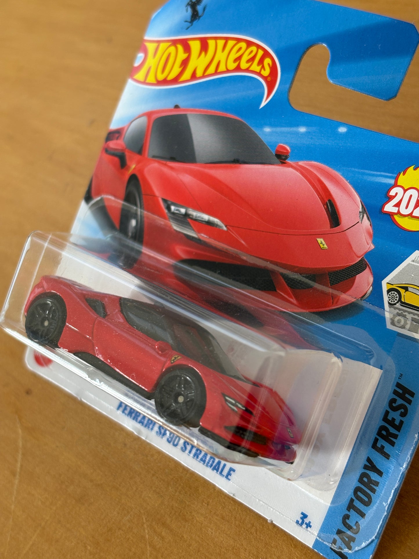 Hot Wheels Mainline / Ferrari SF90 Stredale / 2025 HW: Factory Fresh 5/5 Short Card