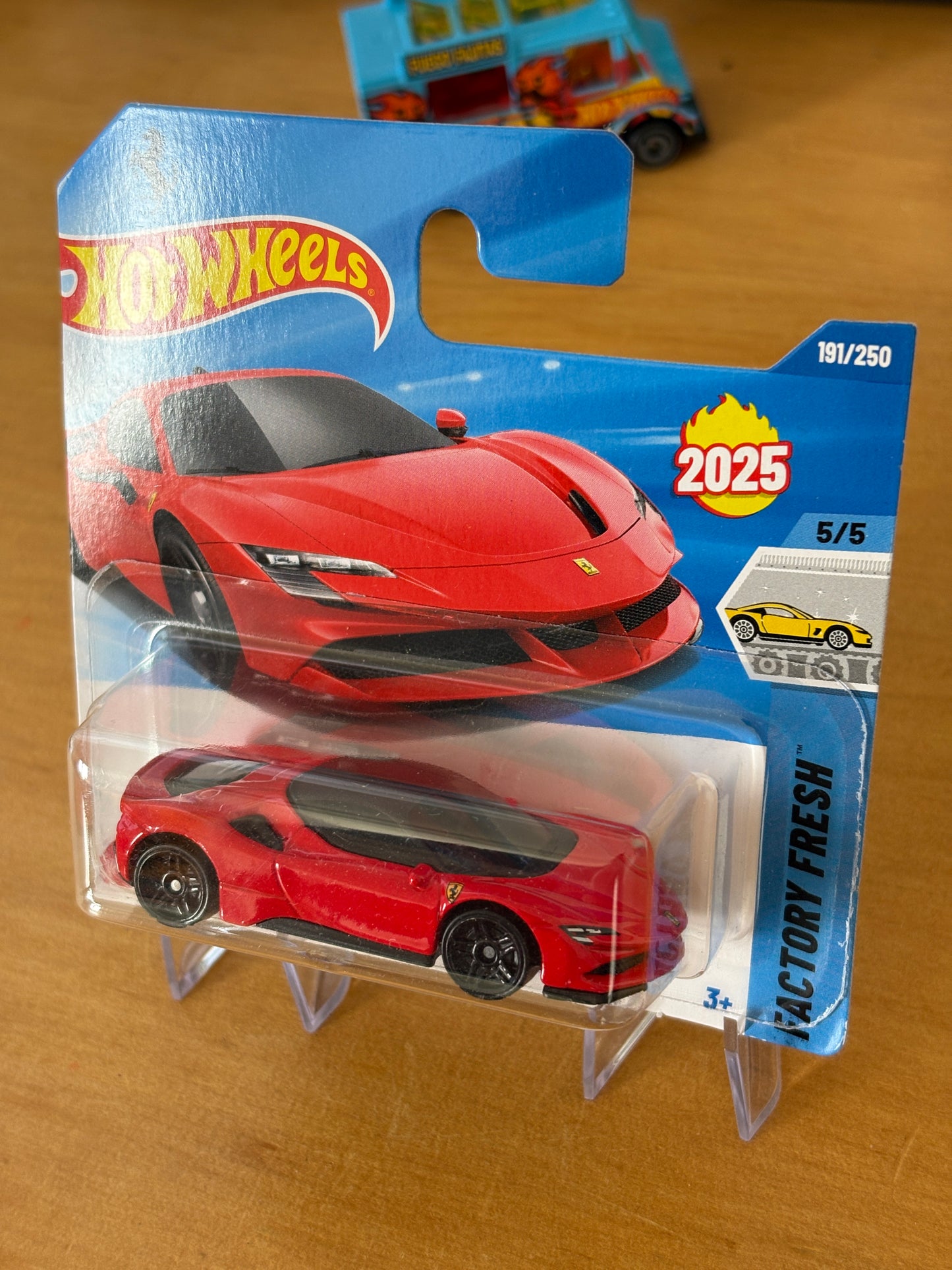Hot Wheels Mainline / Ferrari SF90 Stredale / 2025 HW: Factory Fresh 5/5 Short Card