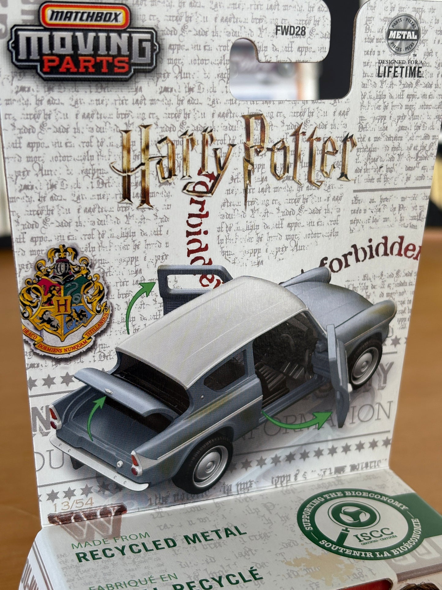 Matchbox Moving Parts / 1962 Ford Anglia / 2025 Harry Potter