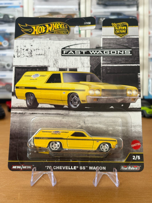 Hot Wheels Premium / '70 Chevelle SS Wagon / 2025 HW Fast Wagons 2/5