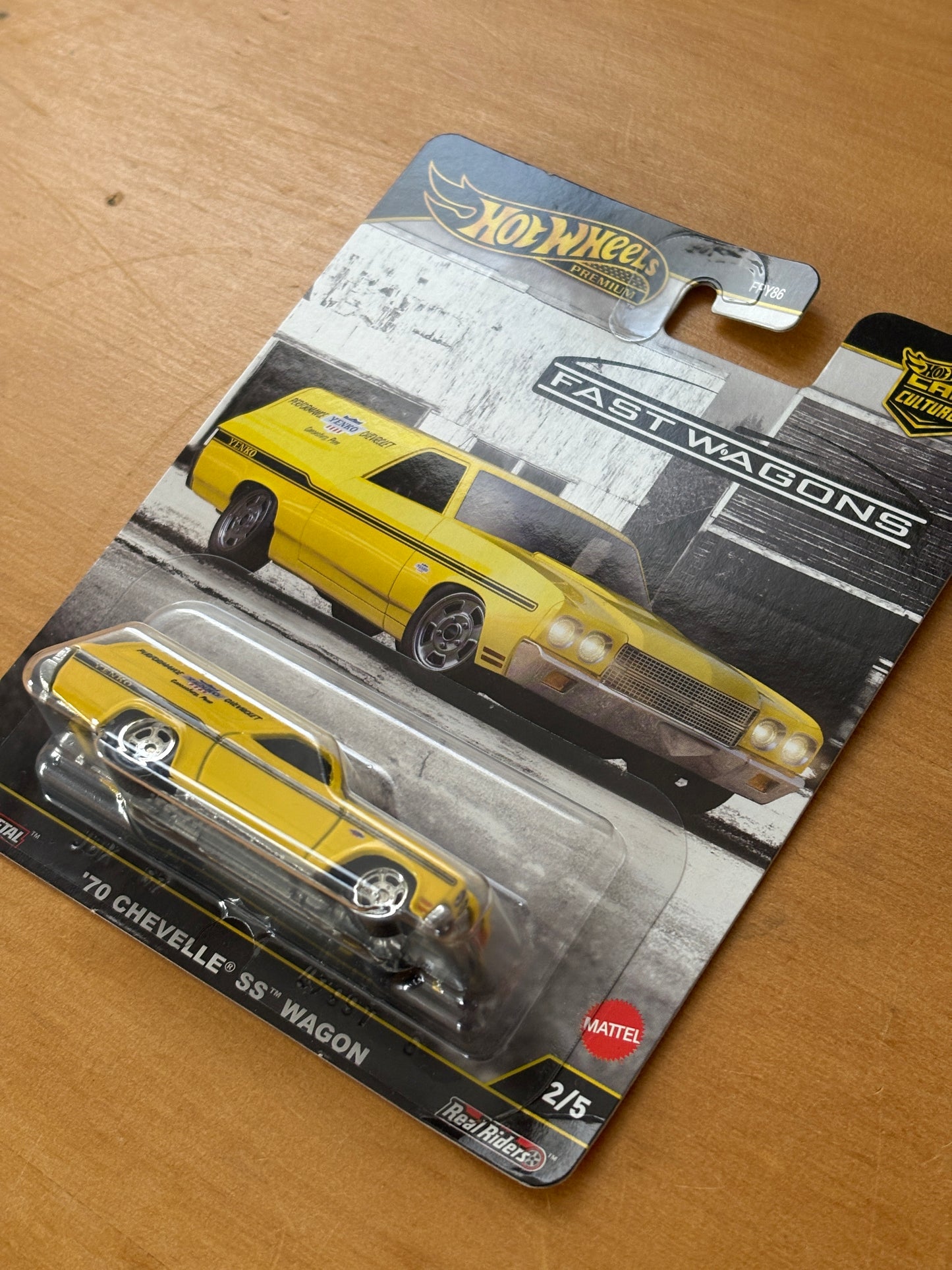 Hot Wheels Premium / '70 Chevelle SS Wagon / 2025 HW Fast Wagons 2/5