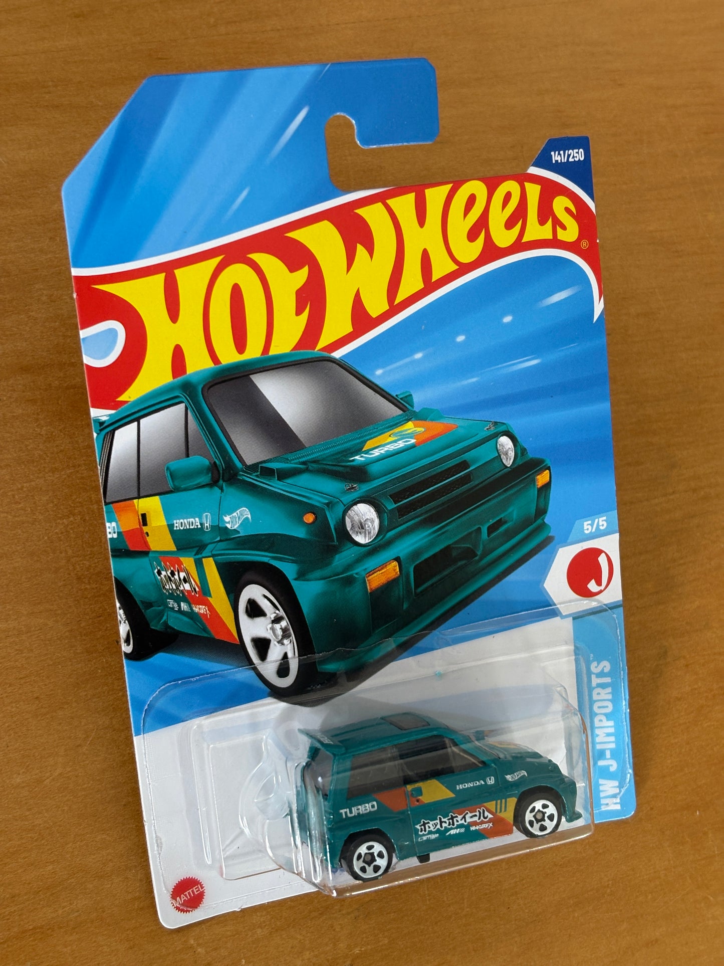 Hot Wheels Mainline Treasure Hunt / '85 Honda City Turbo II / 2025 HW J-Imports 5/5 2025