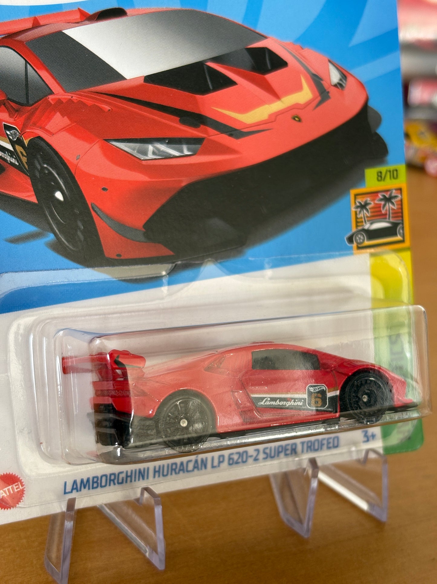 Hot Wheels Mainline / Lamborghini Huracan LP 620-2 Super Trofeo / 2024 HW Exotics 5/10