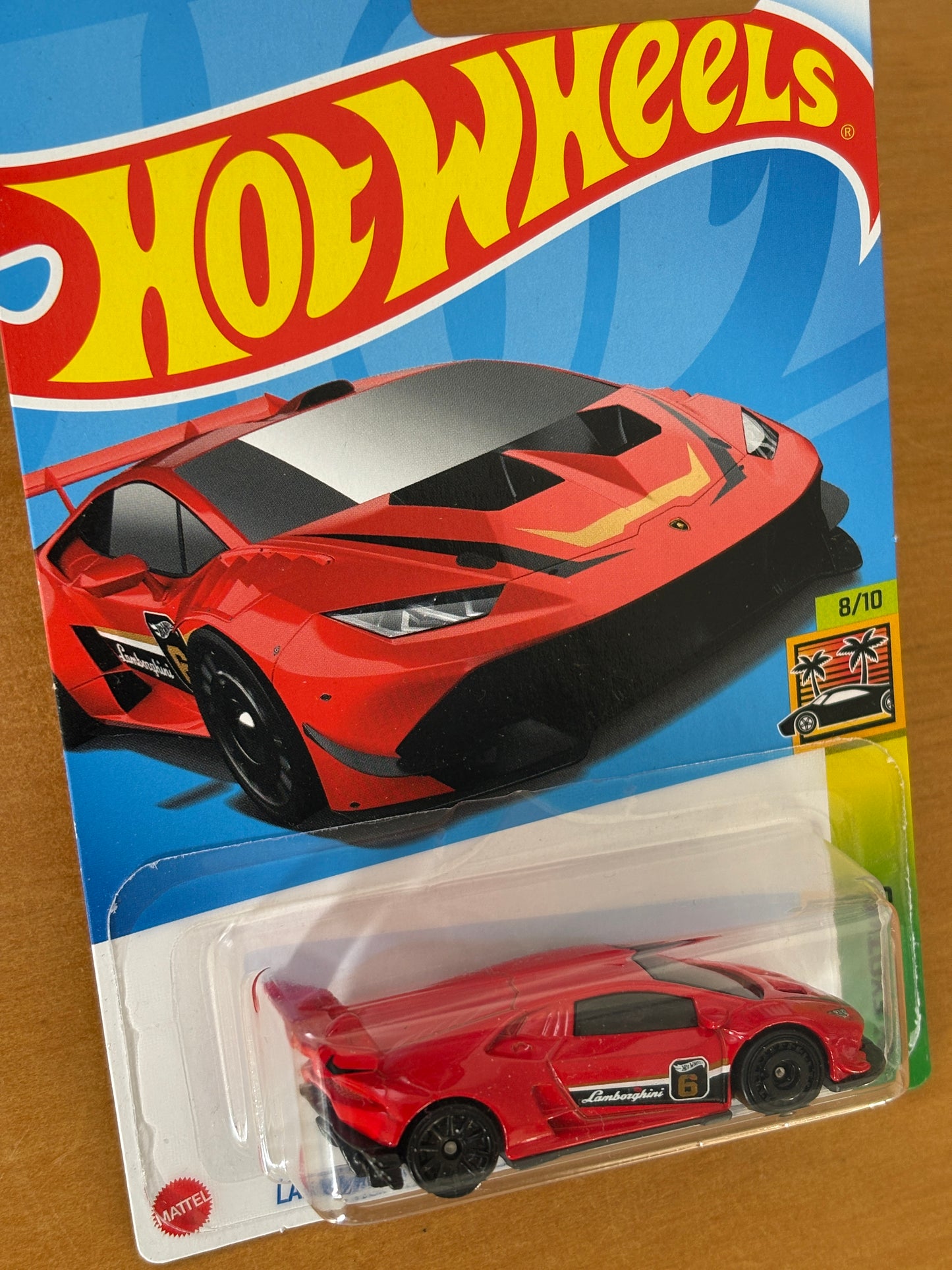 Hot Wheels Mainline / Lamborghini Huracan LP 620-2 Super Trofeo / 2024 HW Exotics 5/10