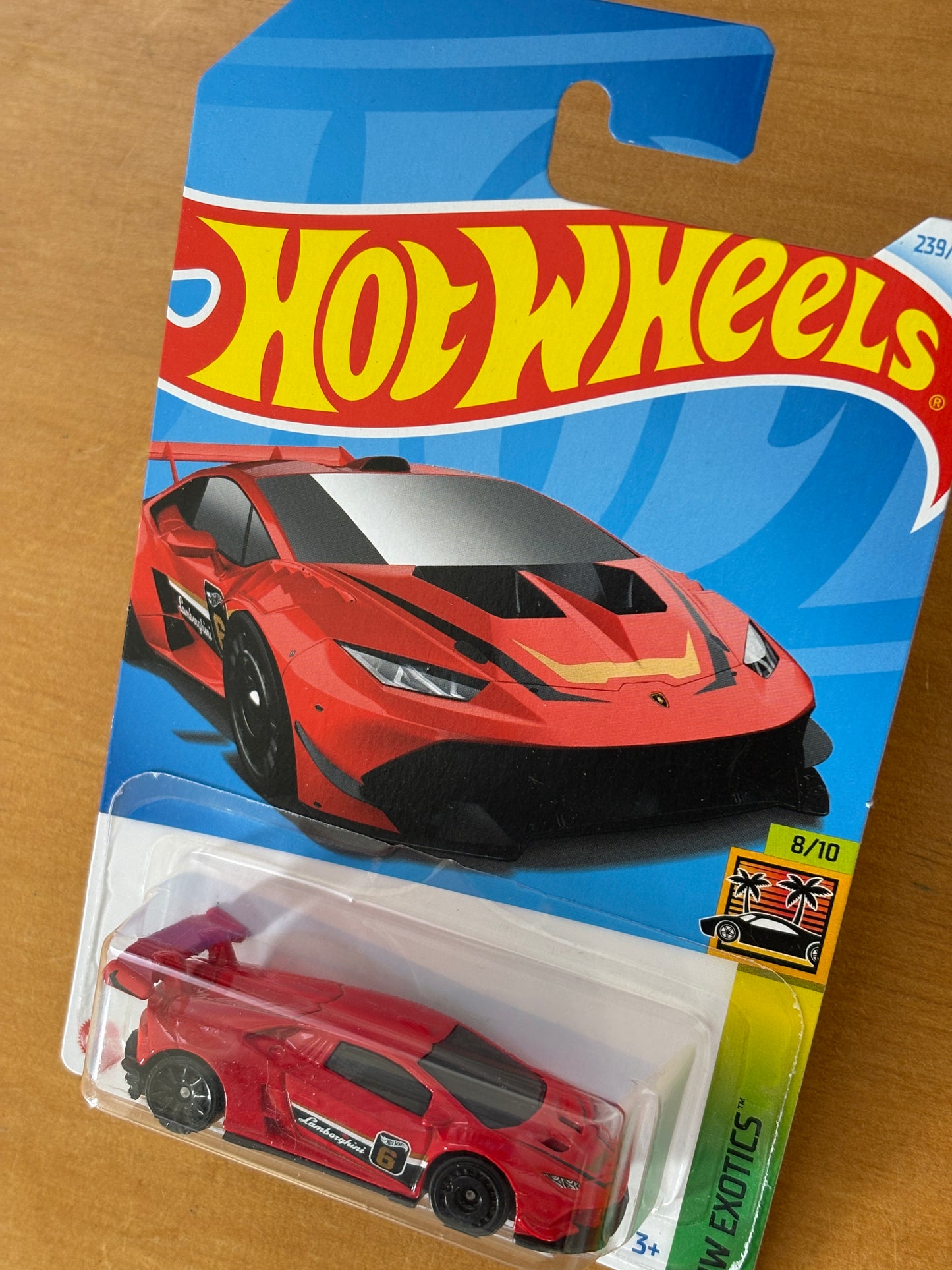 Hot Wheels Mainline / Lamborghini Huracan LP 620-2 Super Trofeo / 2024 HW Exotics 5/10