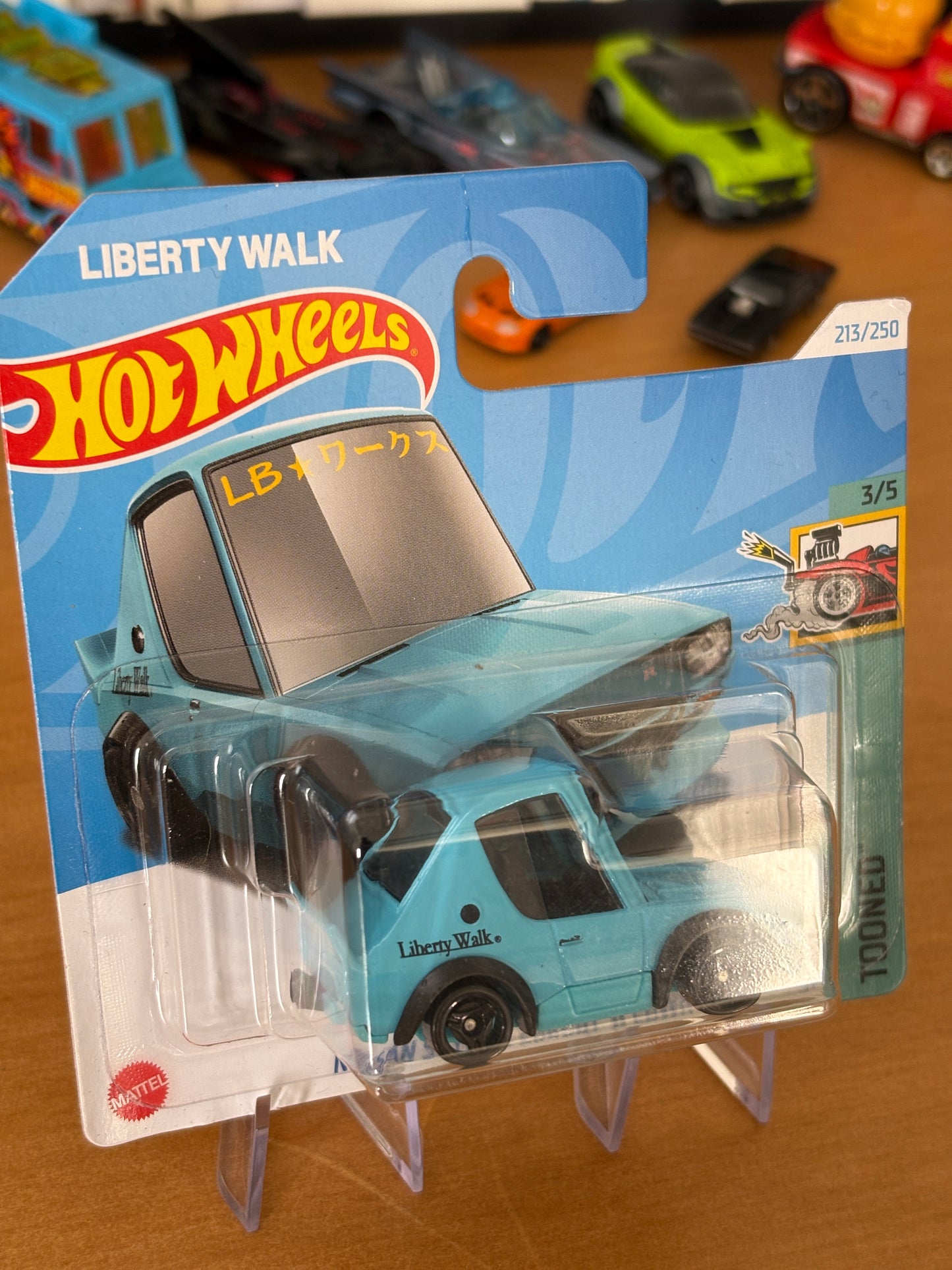 Hot Wheels Mainline / Nissan Skyline 2000GT-R LBWK / 2024 HW Tooned 3/5 Short Card