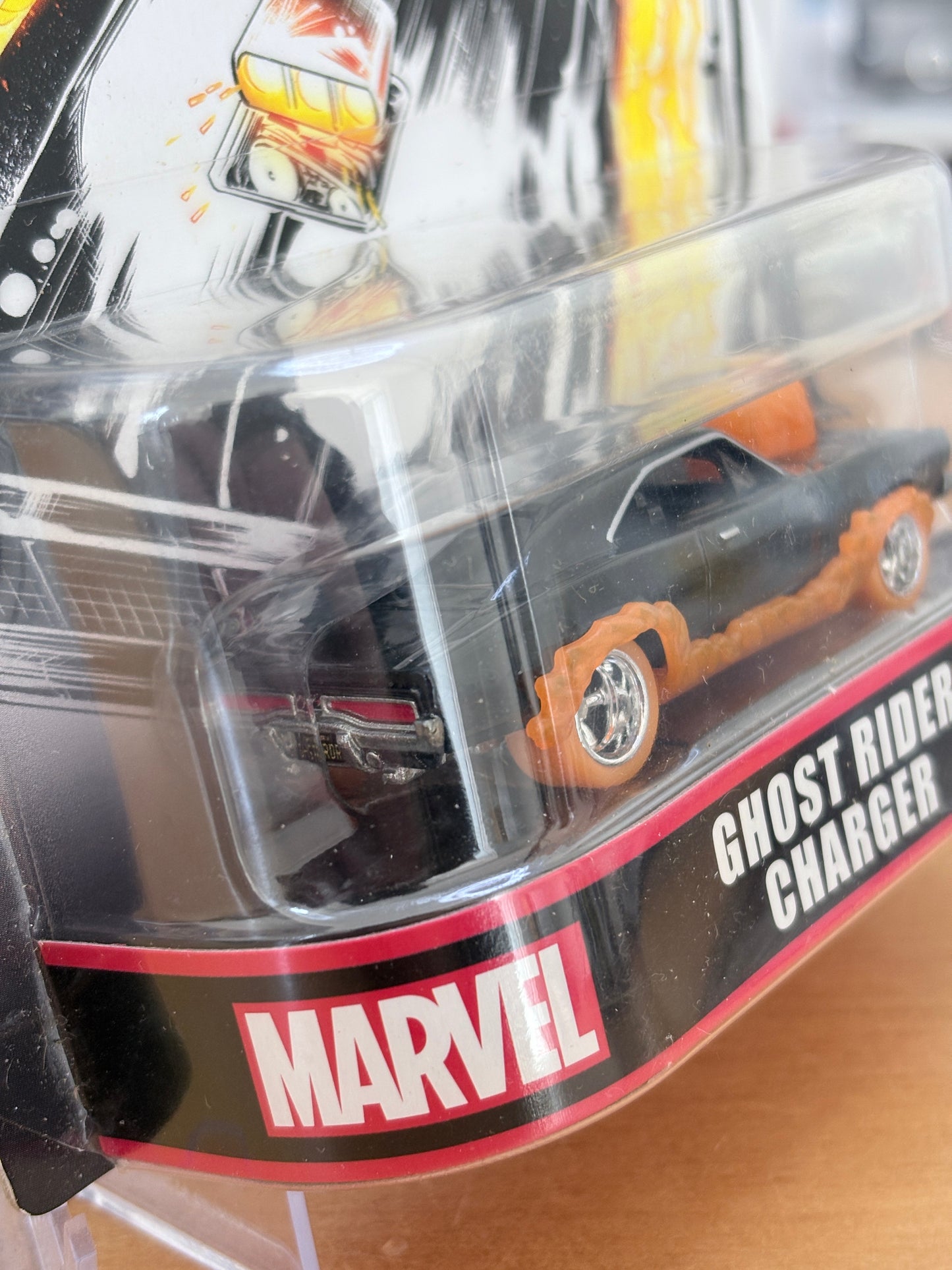 Hot Wheels Premium | Ghost Rider Charger | Marvel HW 50 Years 3/5