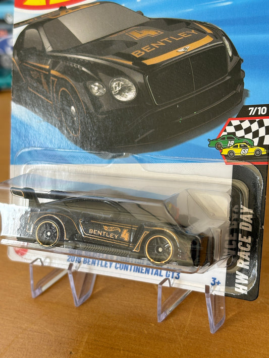 Hot Wheels Mainline / 2018 Bentley Continental GT3 / 2025 HW Race Day 7/10