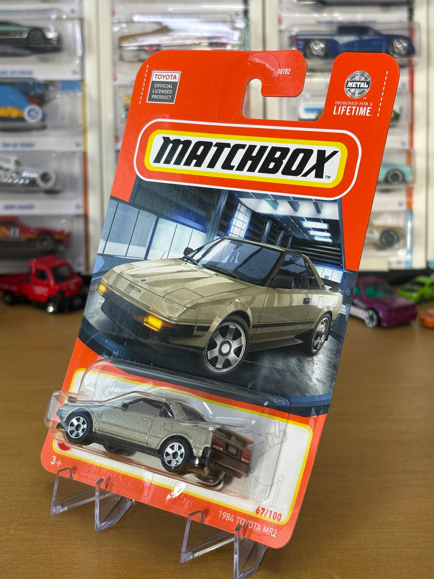 Matchbox Mainline / 1982 Toyota MR2 / 2024 67/100 Toyota Official