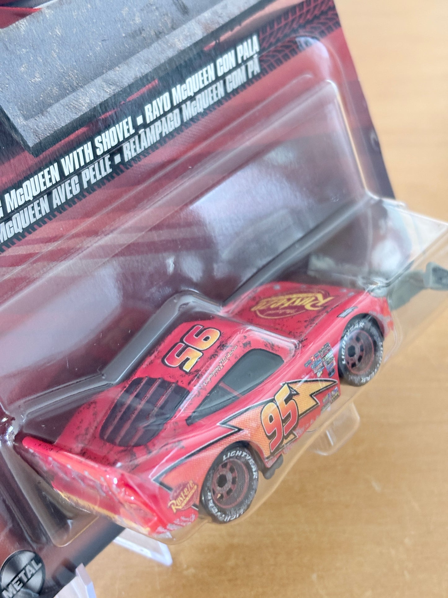 Disney Pixar Cars | Lightning McQueen with Shovel