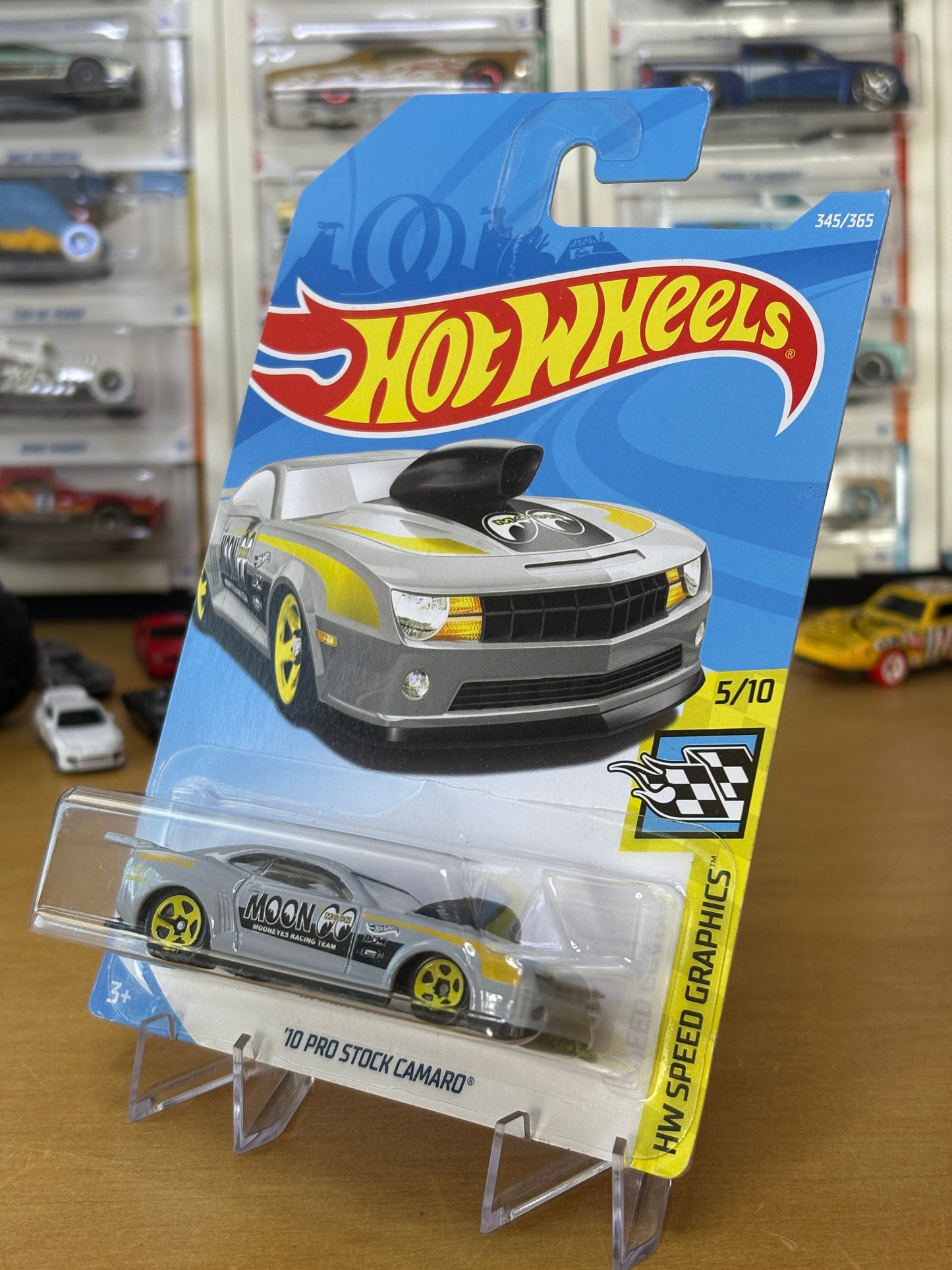 Hot Wheels Mainline / '10 Pro Stock Camaro / 2017 HW Speed Graphics 5/10