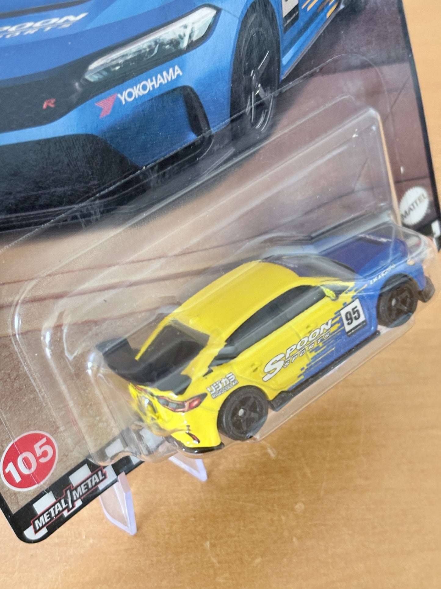 Hot Wheels '24 Honda Civic Type-R Boulevard #105 Premium Diecast