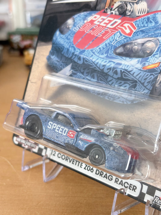 Hot Wheels Custom '12 Corvette Z06 Drag Racer Boulevard #51 Premium Diecast