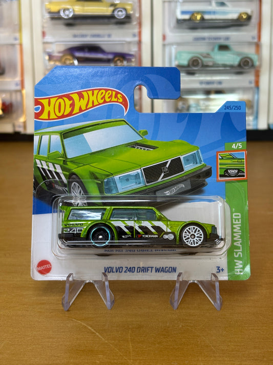 Hot Wheels Mainline / Volvo 240 Drift Wagon / 2023 HW Slammed