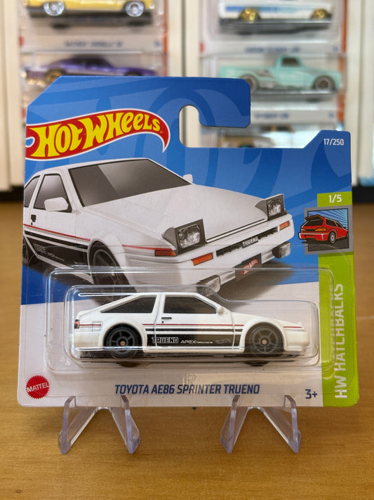 Hot Wheels Mainline / Toyota AE86 Sprinter Trueno / 2021 Hatchbacks 1/5