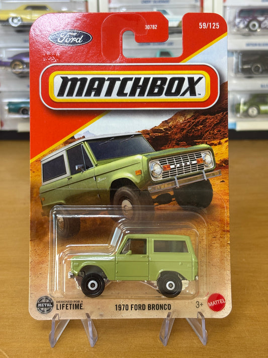 Matchbox Mainline / 1970 Ford Bronco / 2025 59/125 Ford Official