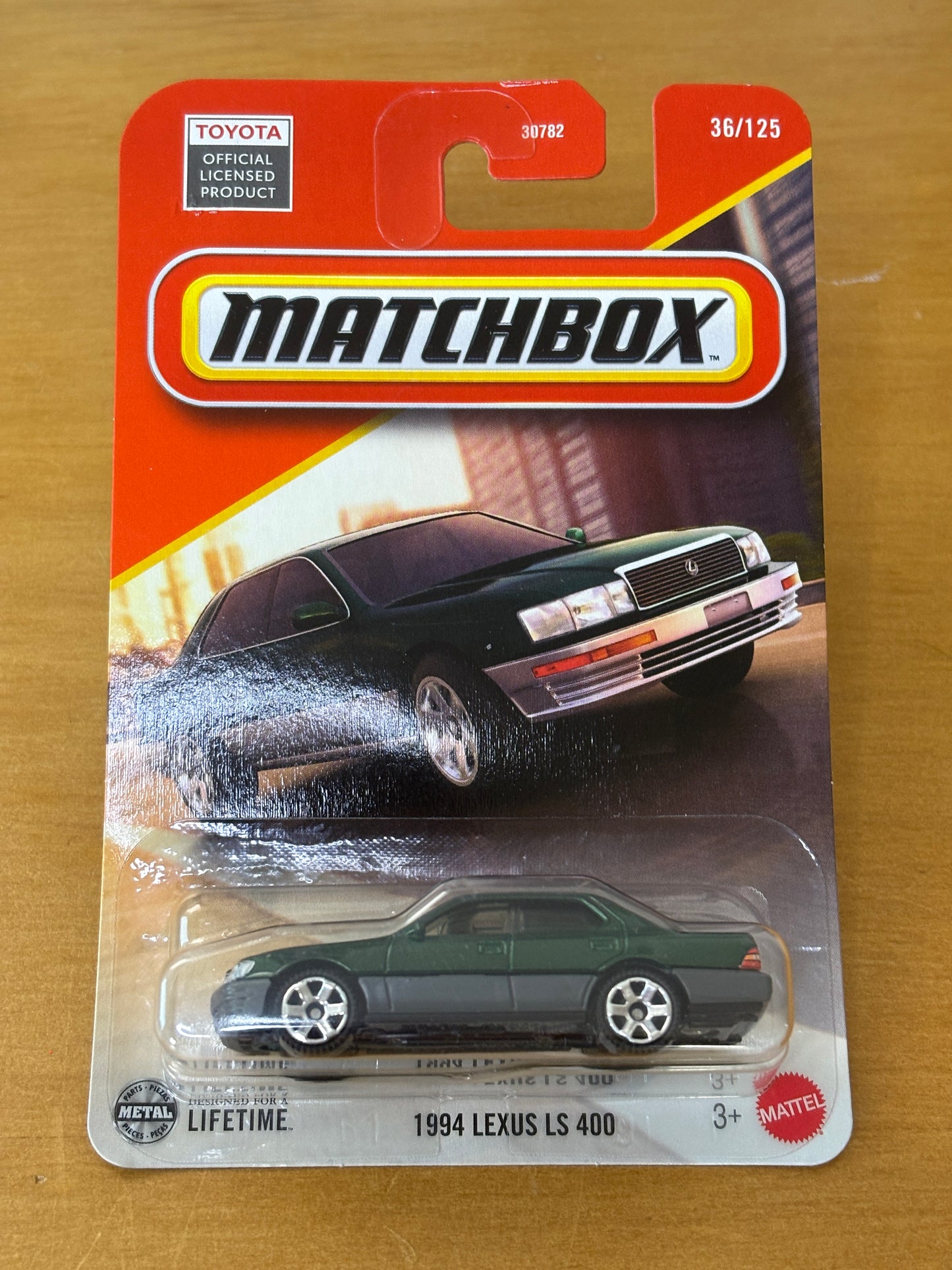 Matchbox Mainline / 1994 Lexus LS 400 / 2025 36/125 Toyota Official