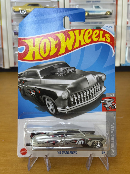 Hot Wheels Mainline / '49 Drag Merc / 2024 HW Rolling Metal 2/5