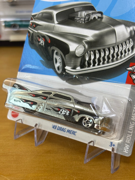 Hot Wheels Mainline / '49 Drag Merc / 2024 HW Rolling Metal 2/5