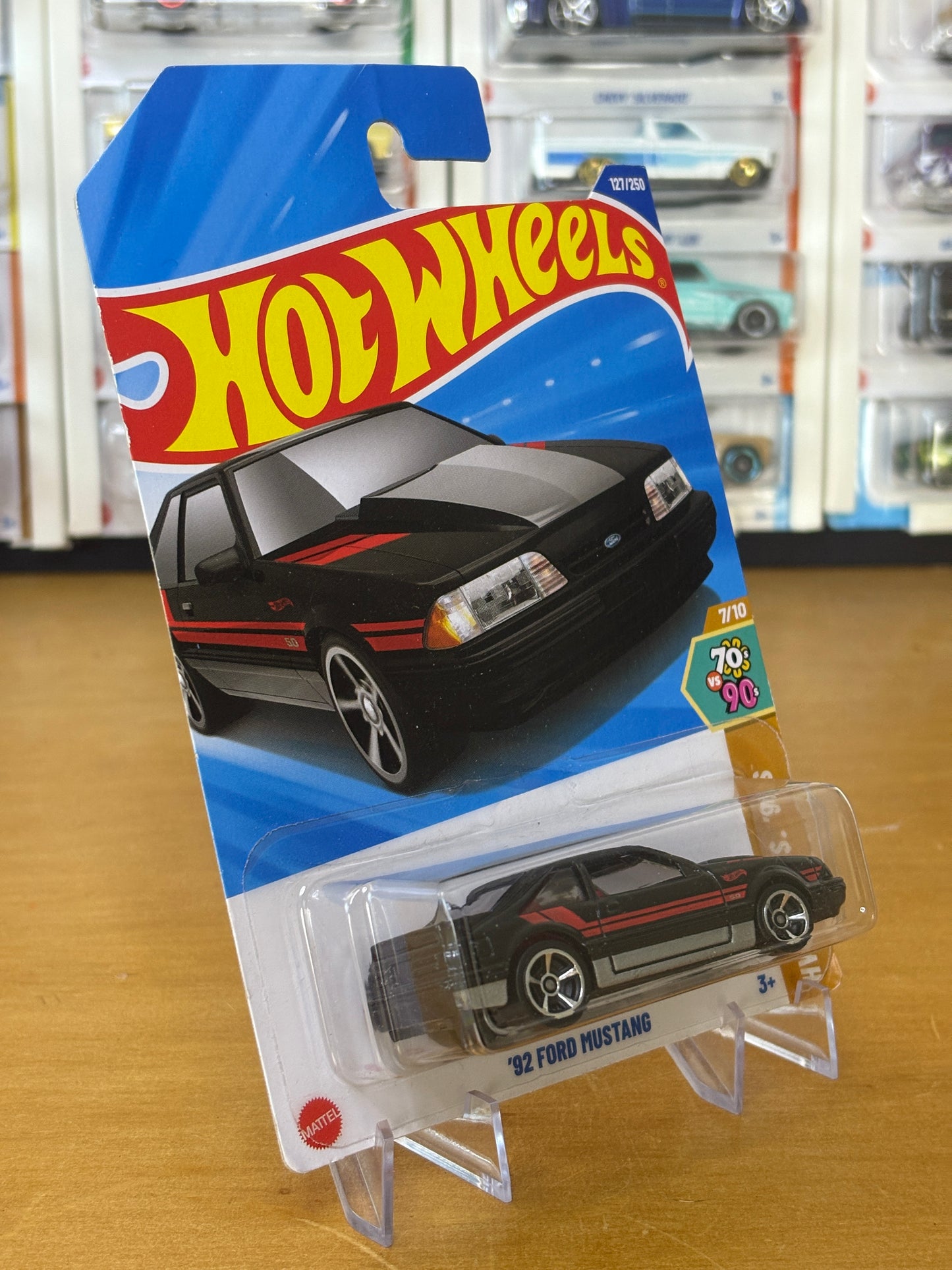 Hot Wheels Mainline / '92 Ford Mustang / 2025 HW: '70s vs. '90s 7/10