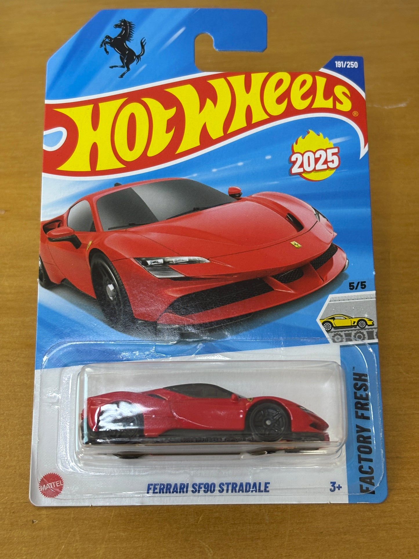 Hot Wheels Mainline / Ferrari SF90 Stredale / 2025 HW: Factory Fresh 5/5