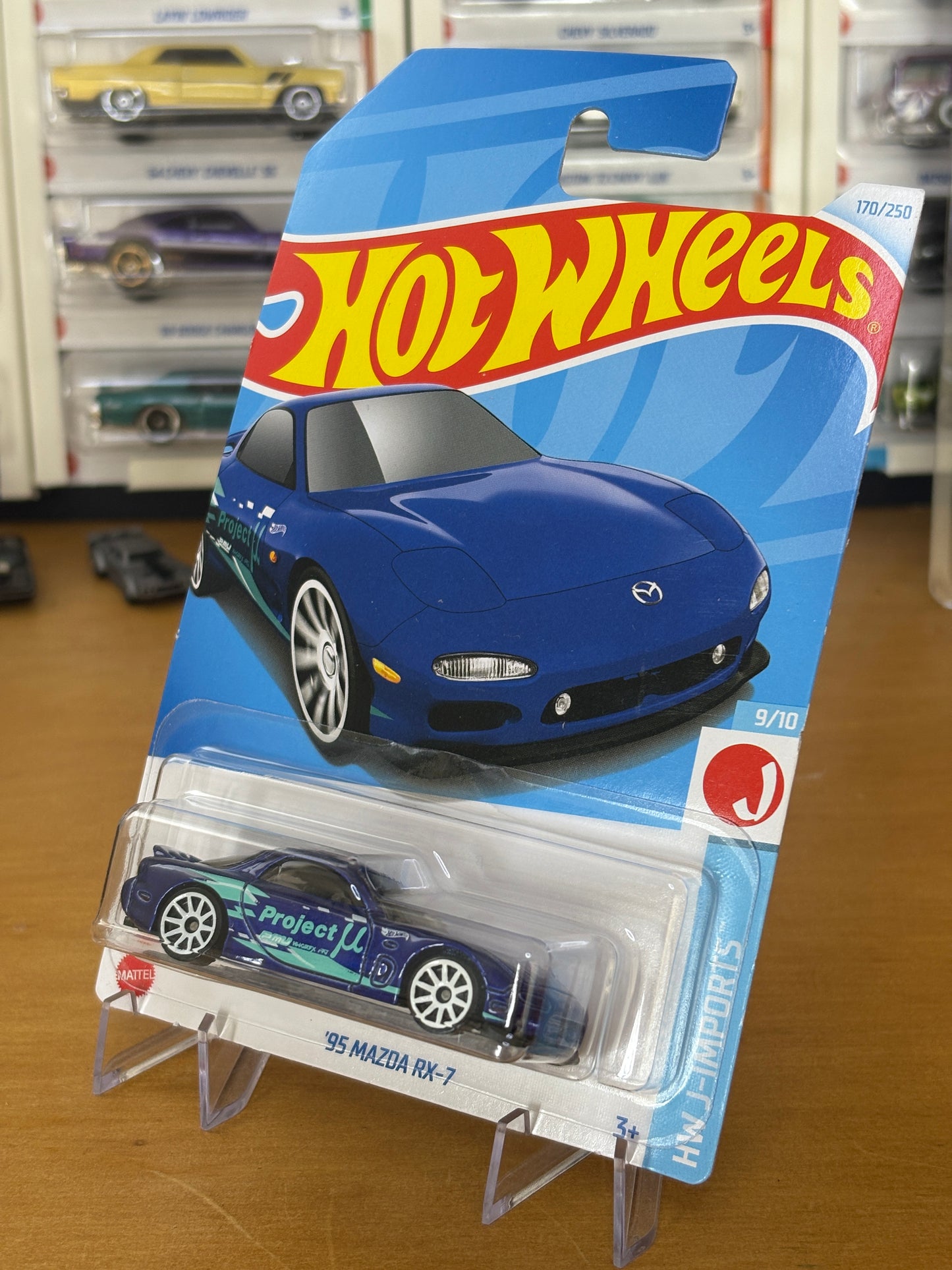 Hot Wheels Mainline / '95 Mazda RX-7 / 2024 HW J-Imports 9/10