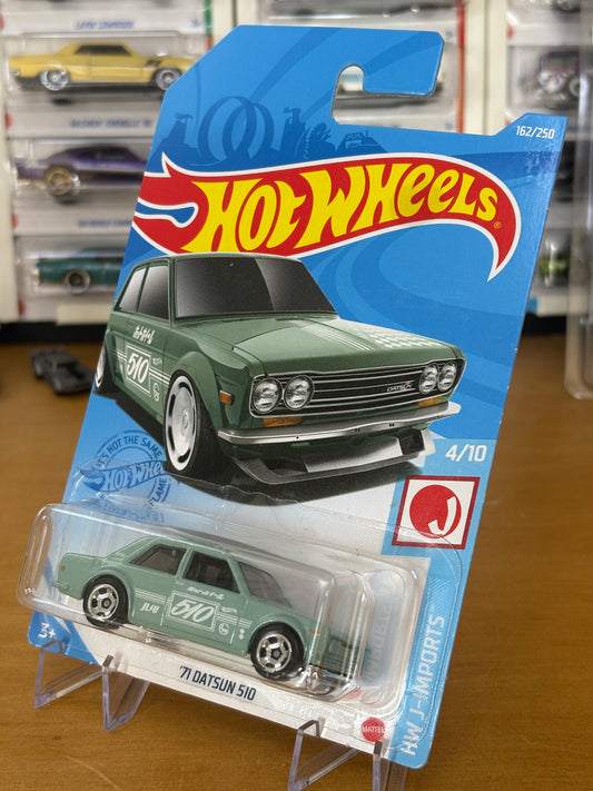Hot Wheels Mainline / '71 Datsun 510 / 2020 HW J-Imports 4/10