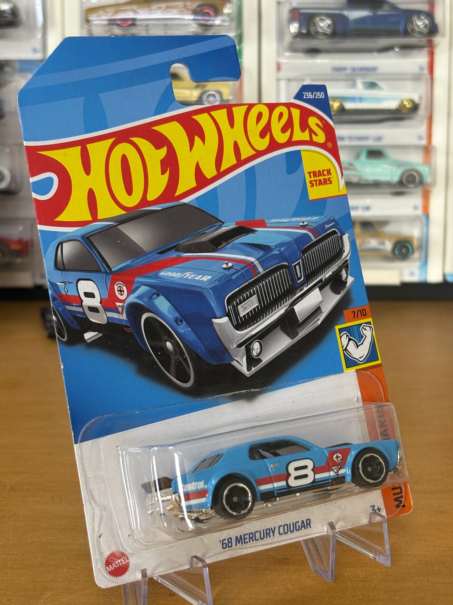 Hot Wheels Mainline / '68 Mercury Cougar / 2025 HW Muscle Mania 7/10