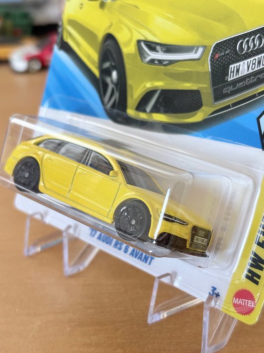 Hot Wheels Mainline / '17 Audi RS6 Avant / 2026 HW Euro 2/10