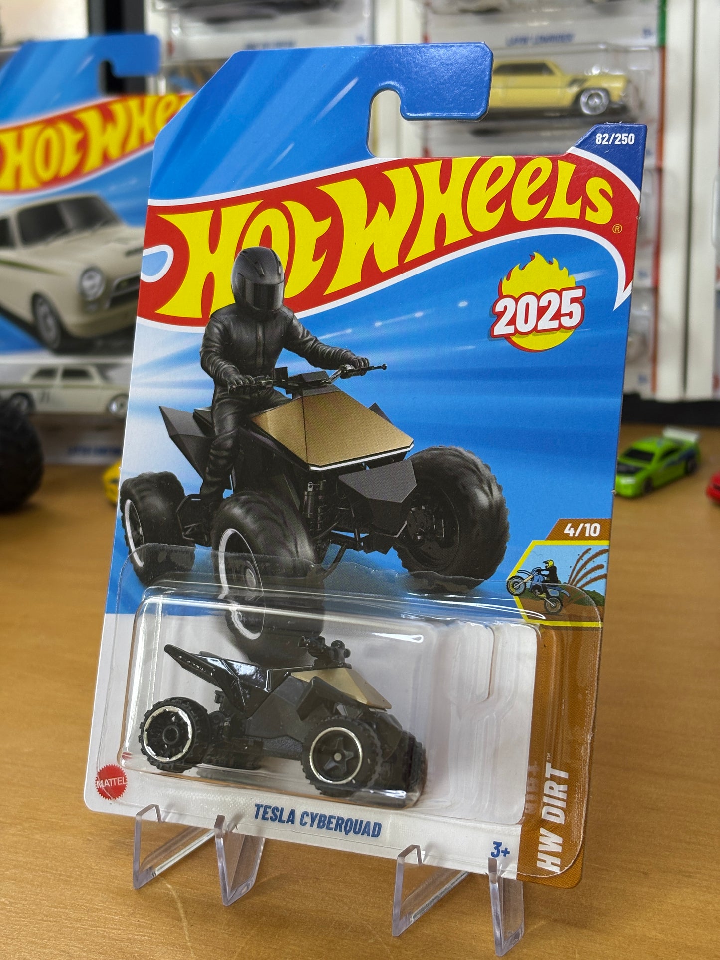 Hot Wheels Mainline / Tesla Cyberquad / 2025 HW Dirt 4/10