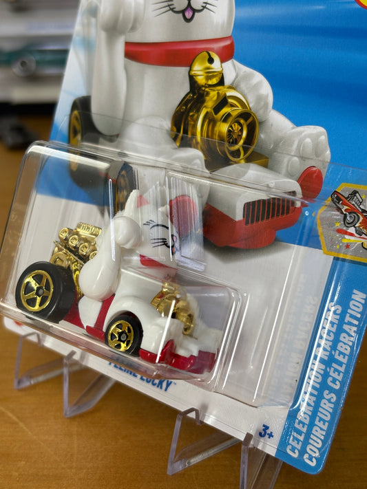 Hot Wheels Mainline / Feline Lucky / 2025 Celebration Racers 9/10
