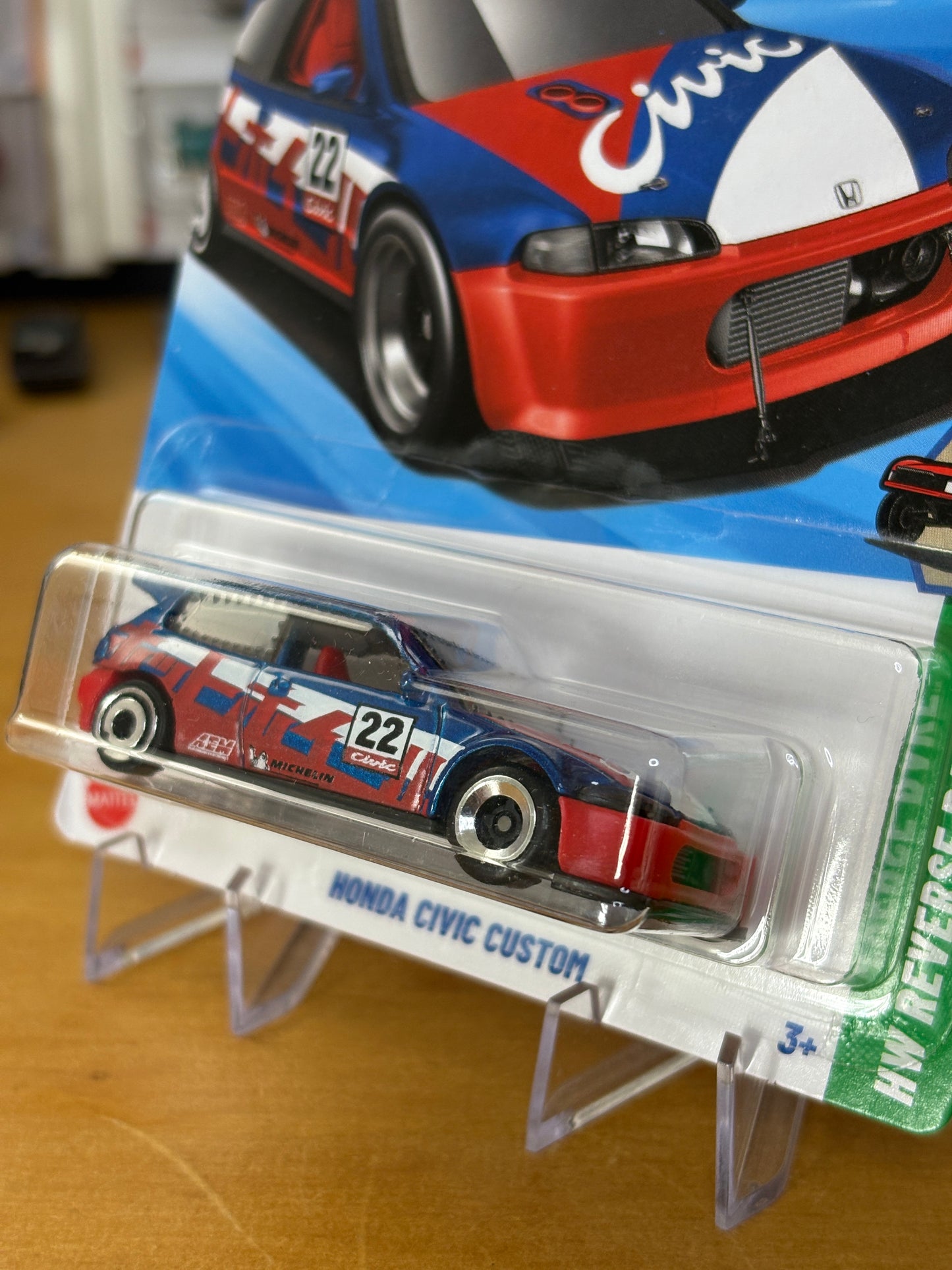 Hot Wheels Mainline / Honda Civic Custom / 2025 HW Reverse Rake 5/5