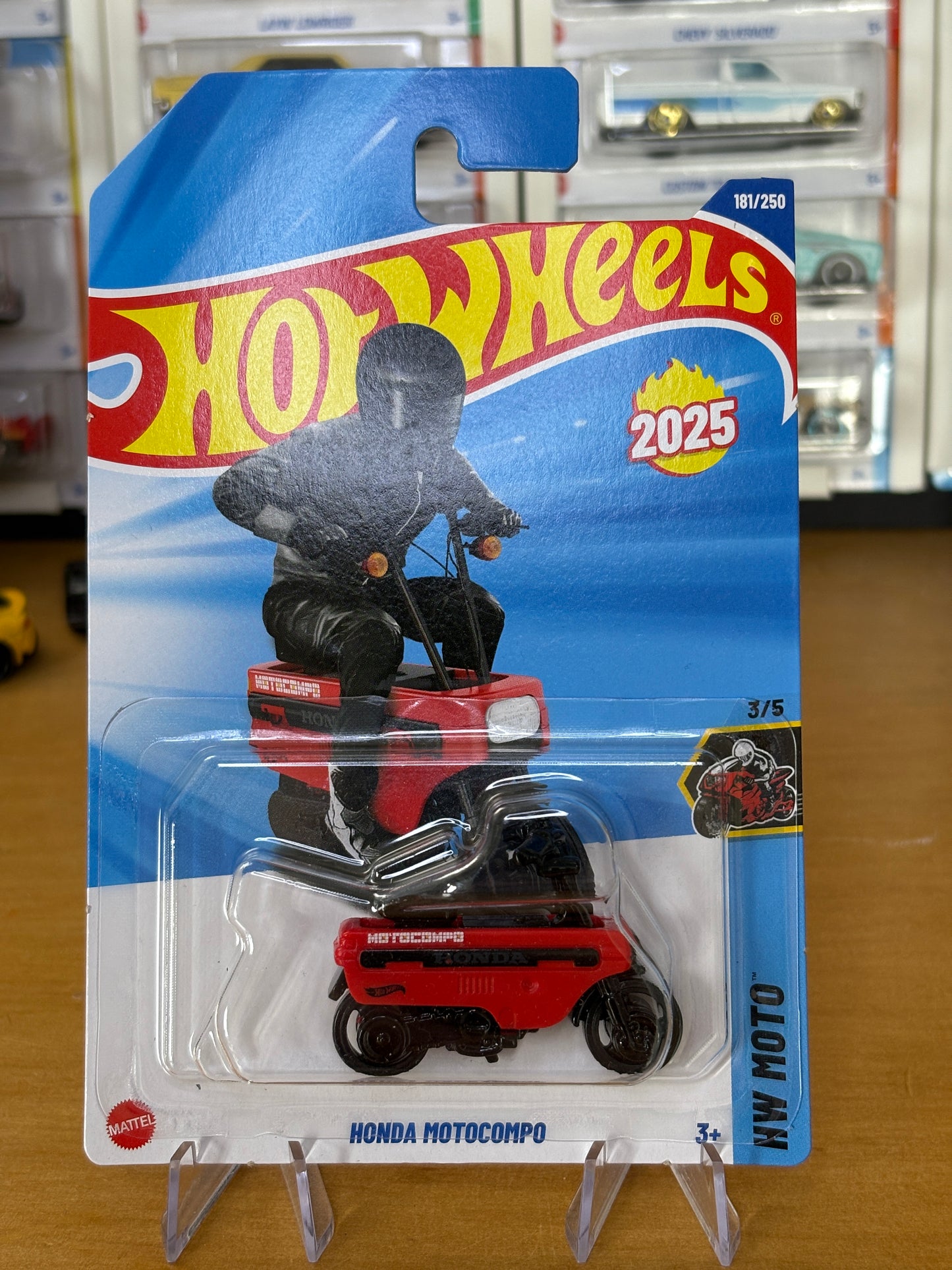 Hot Wheels Mainline / Honda Motocompo / 2025 HW: Moto 3/5