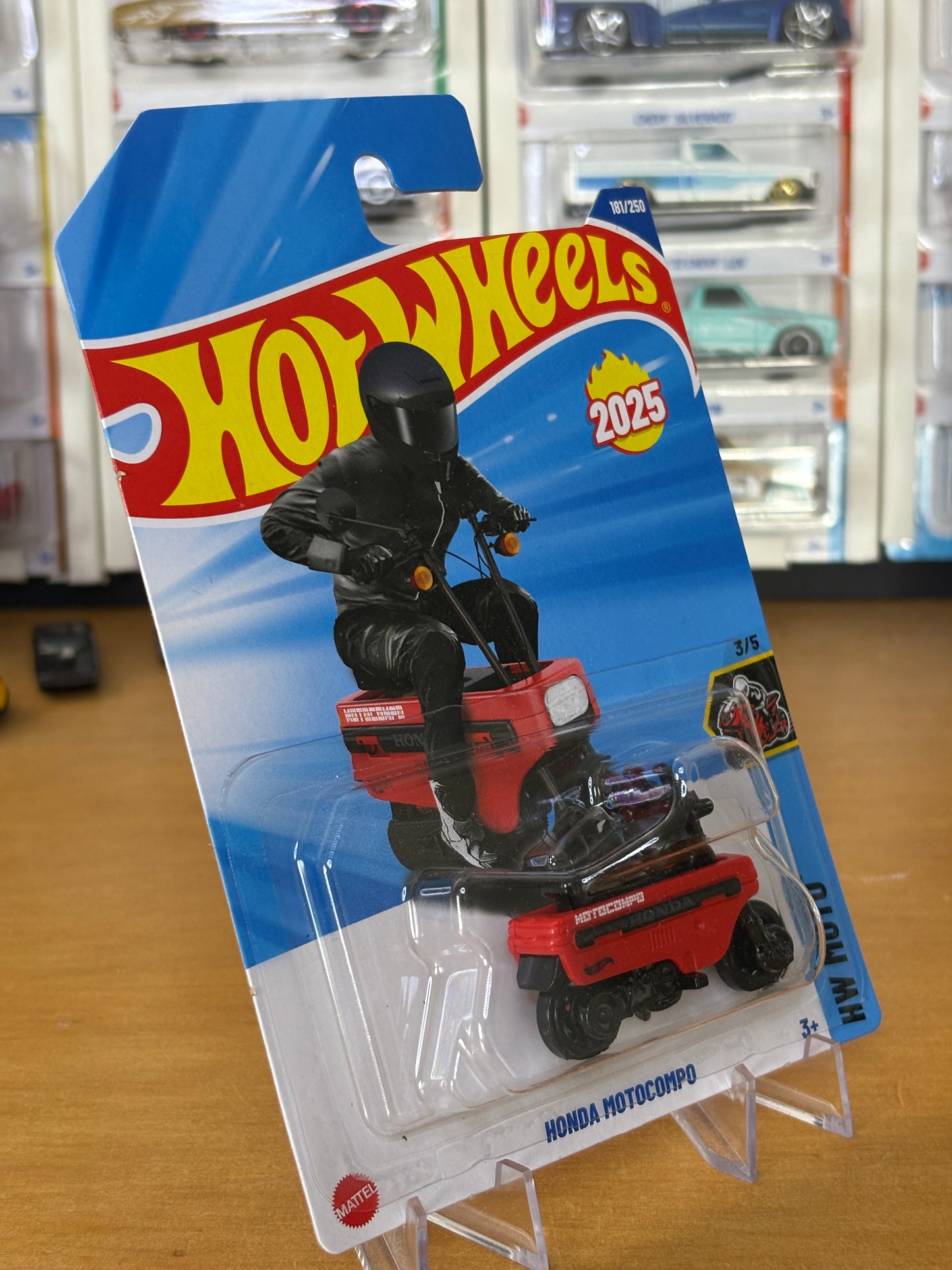 Hot Wheels Mainline / Honda Motocompo / 2025 HW: Moto 3/5
