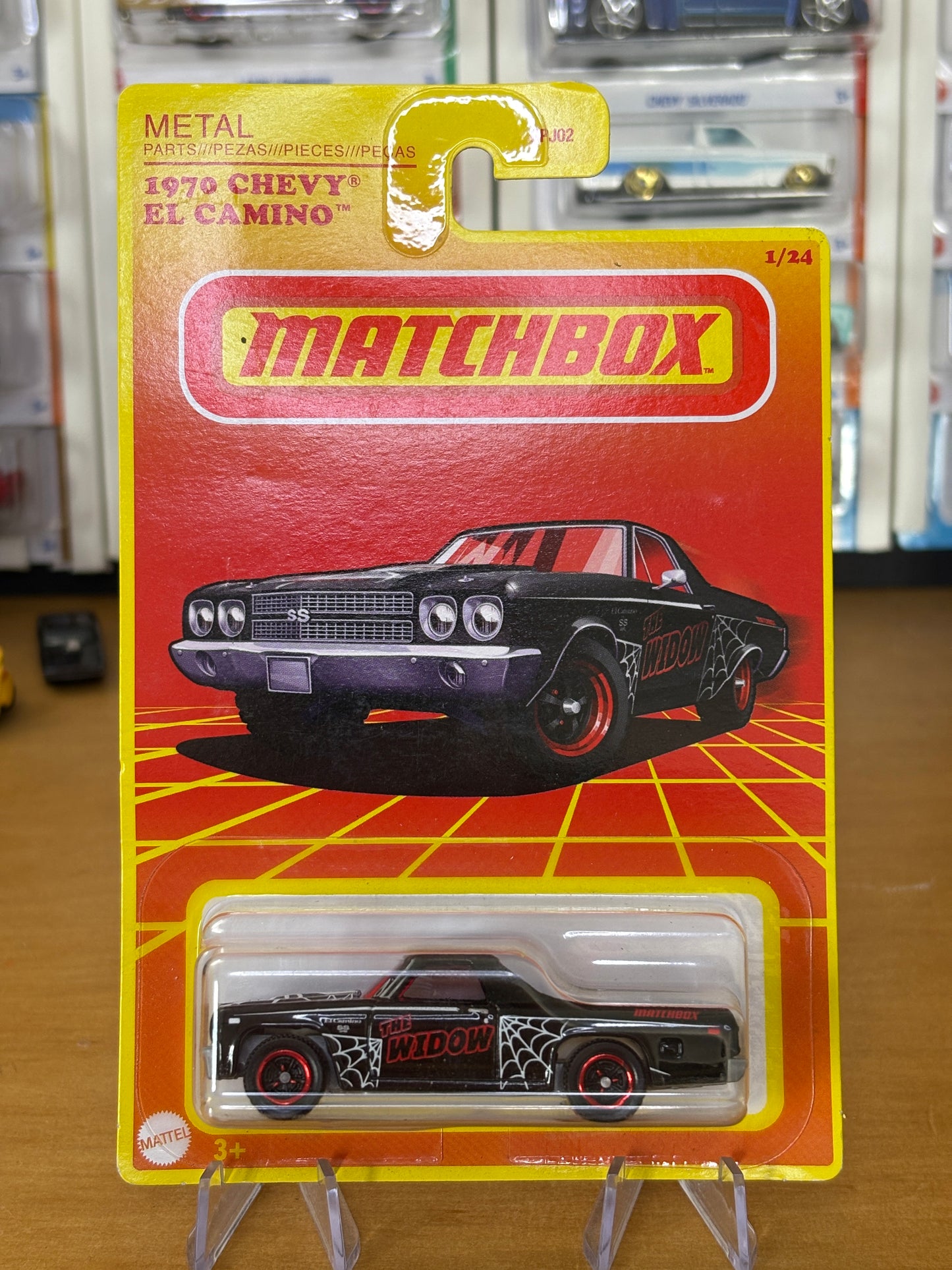 Matchbox Metal Series / 1970 Chevy El Camino / 1/24 The Widow 2021
