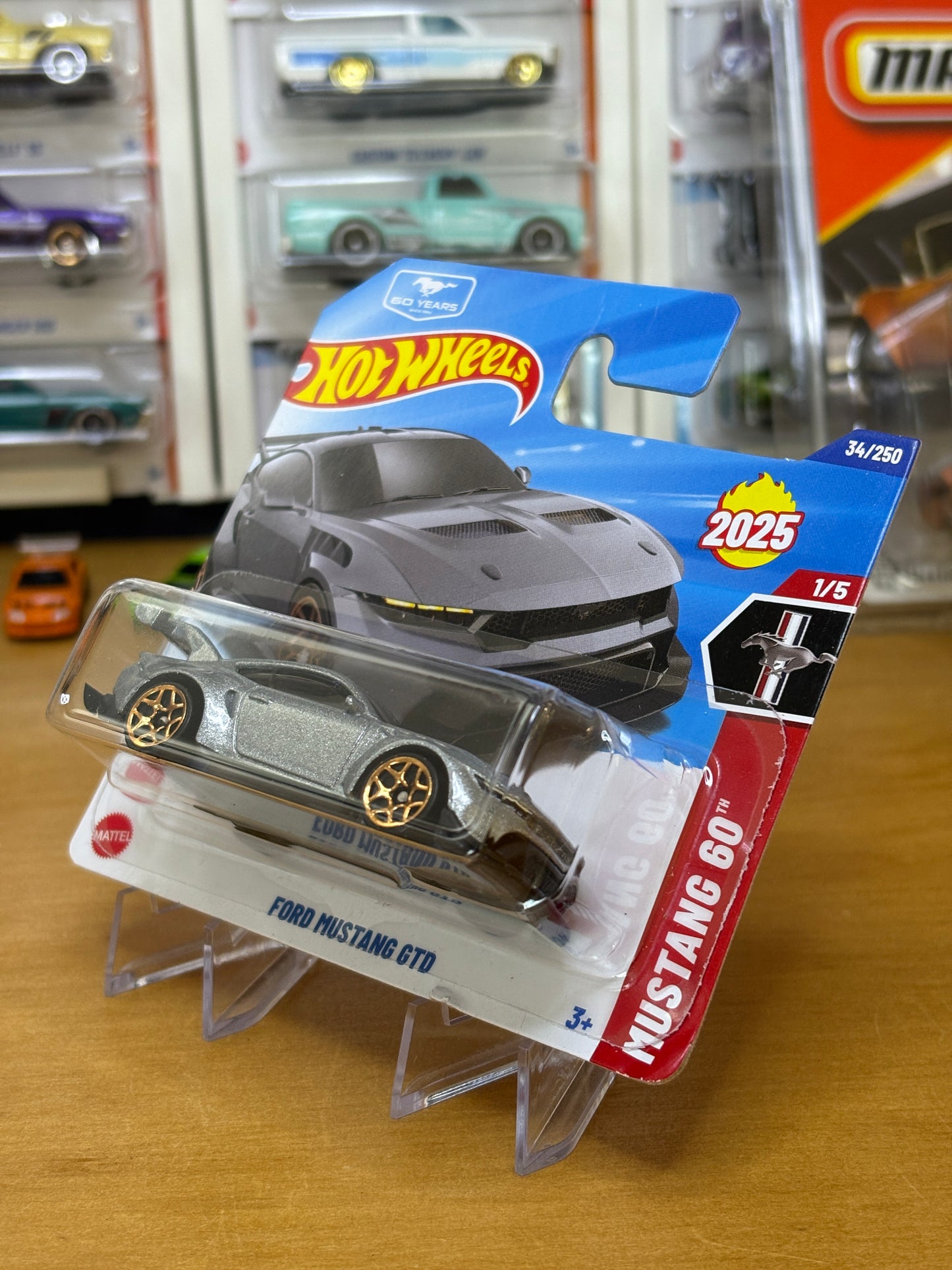 Hot Wheels Mainline / Ford Mustang GTD / 2025 Mustang 60