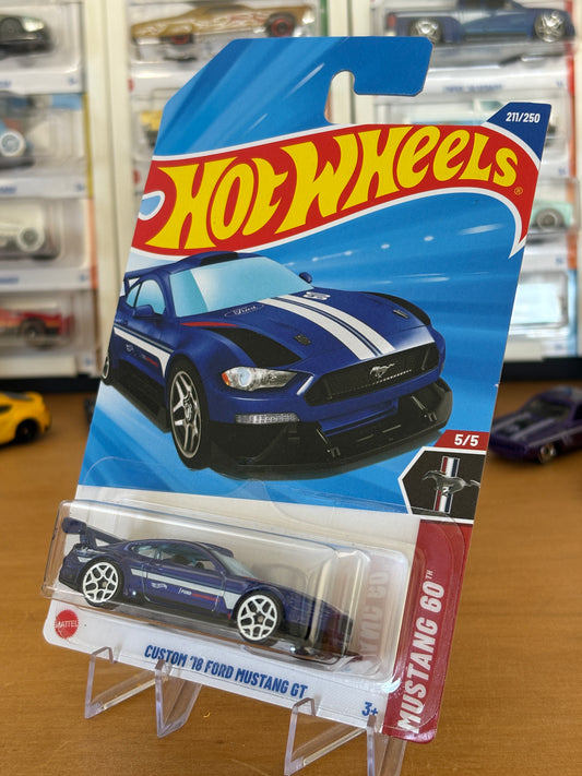 Hot Wheels Mainline / Custom '18 Ford Mustang GT / 2025 Mustang 60 5/5
