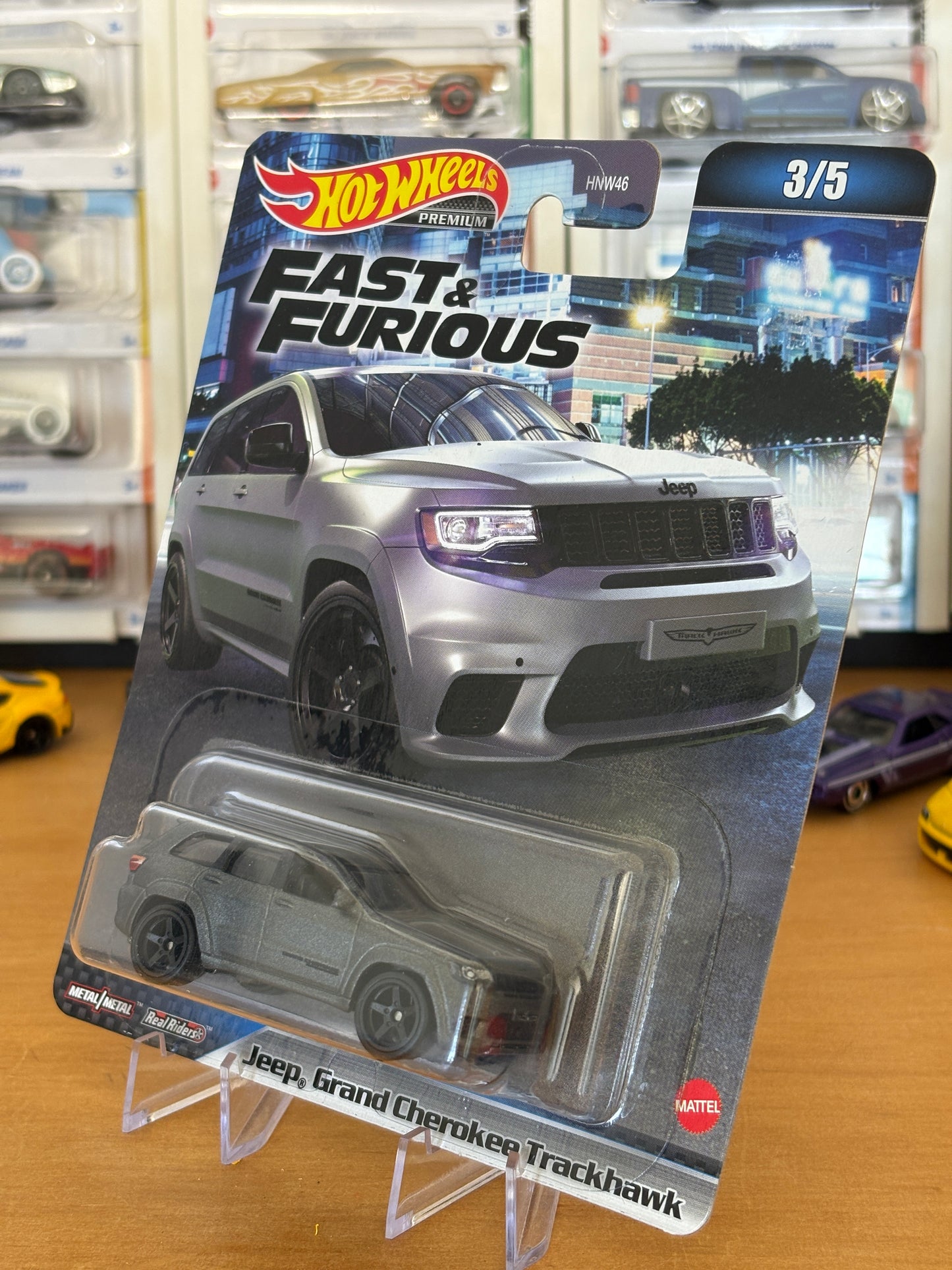 Hot Wheels Premium / Jeep Grand Cherokee Trackhawk / 2022 HW Fast & Furious 3/5