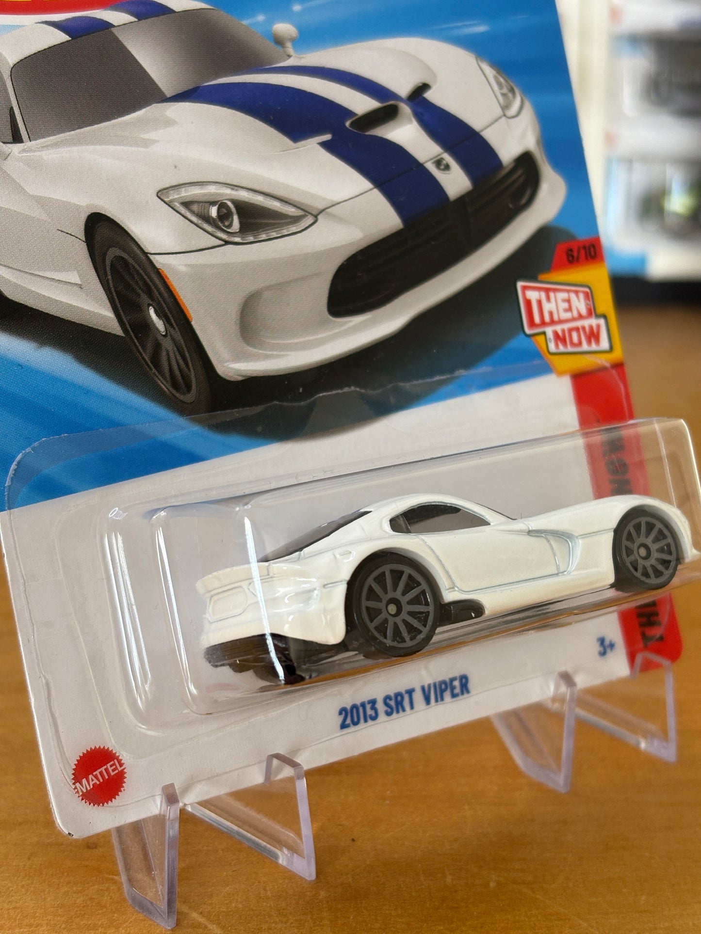Hot Wheels Mainline / 2013 SRT Viper / 2025 Then and Now 6/10
