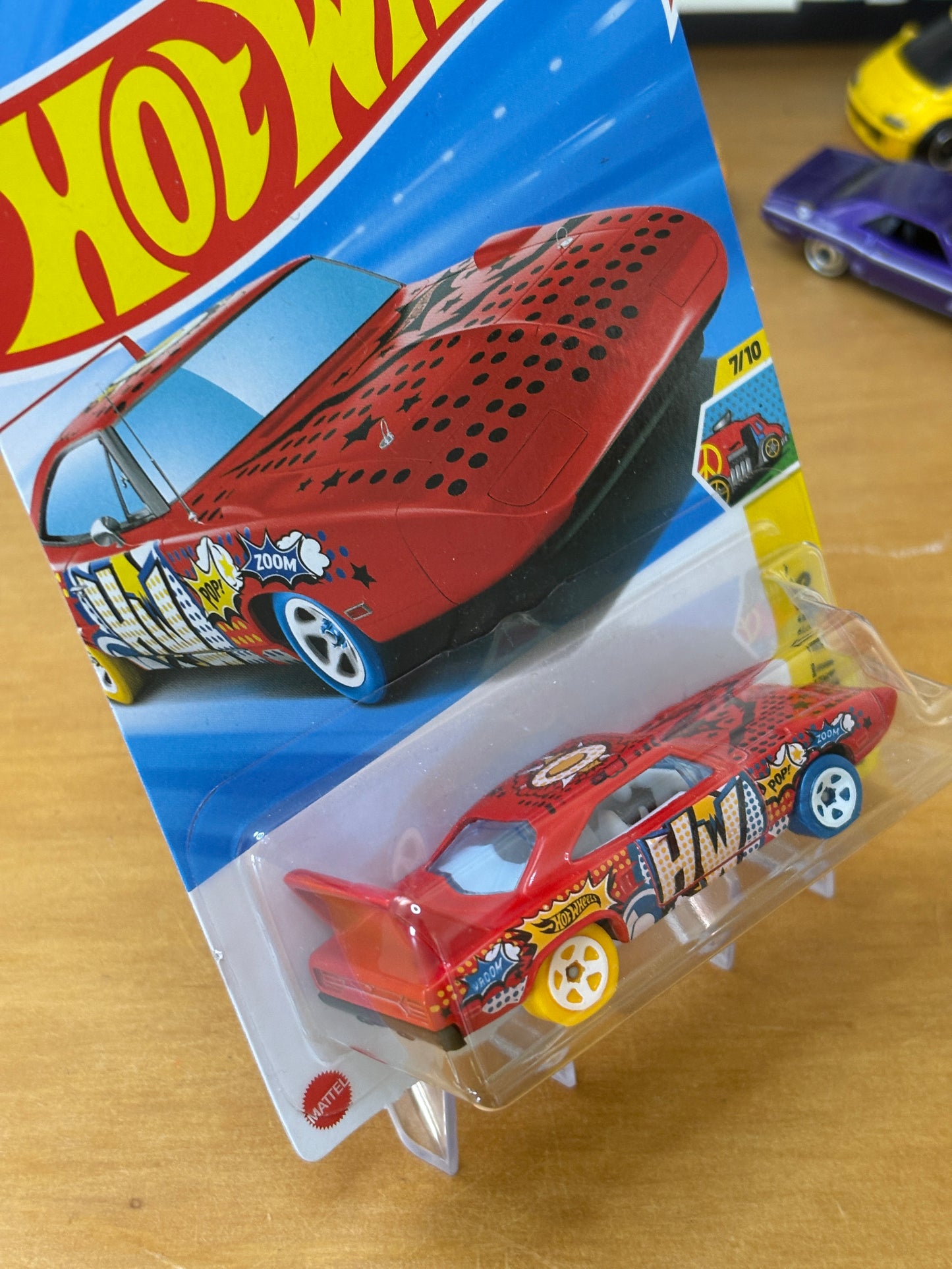 Hot Wheels Mainline / '70 Plymouth Superbird / 2025 HW Art Cars 7/20