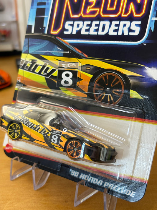 Hot Wheels Neon Speeders / '98 Honda Prelude / 2025 Mix 2 1/8