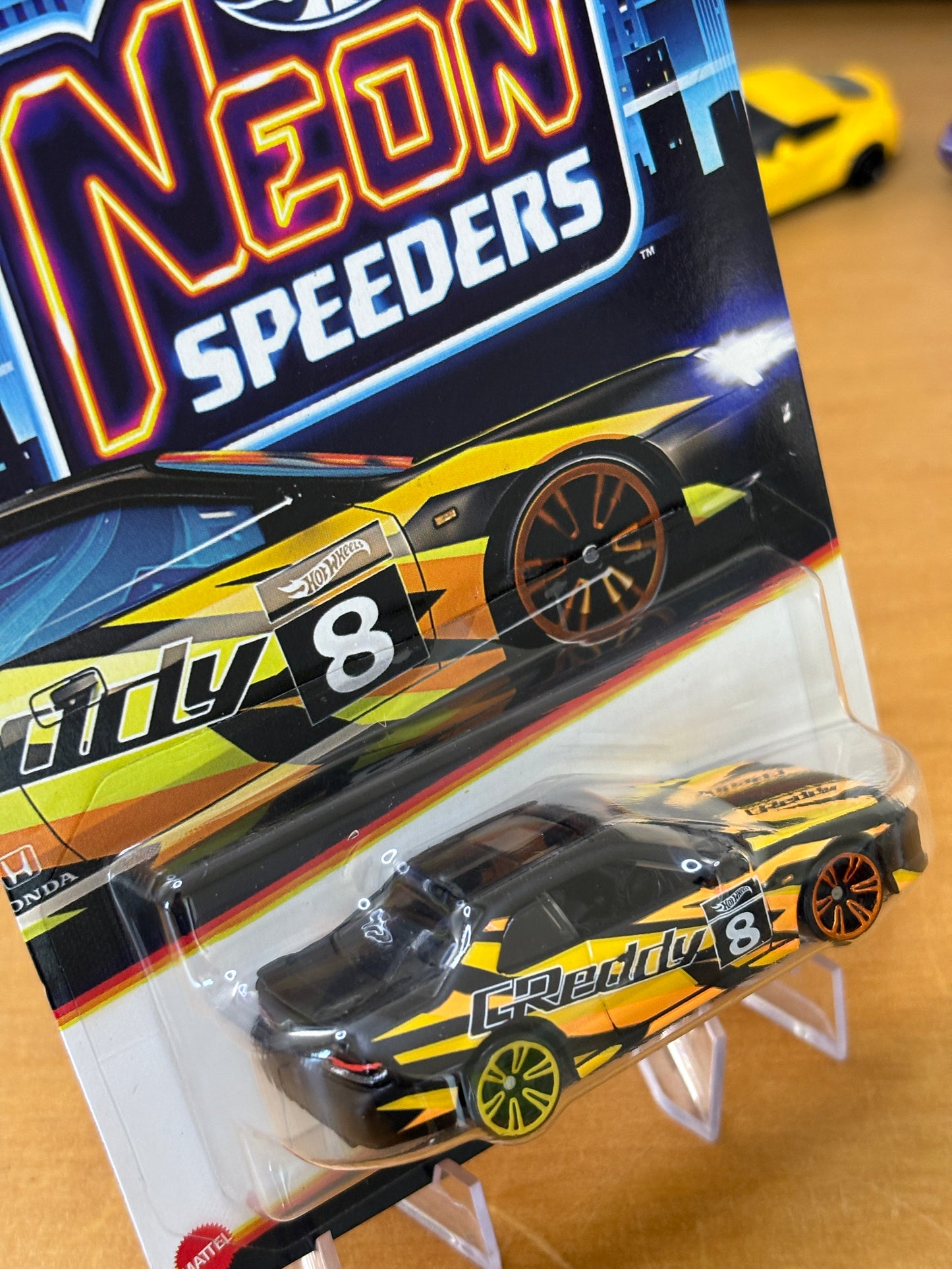 Hot Wheels Neon Speeders / '98 Honda Prelude / 2025 Mix 2 1/8