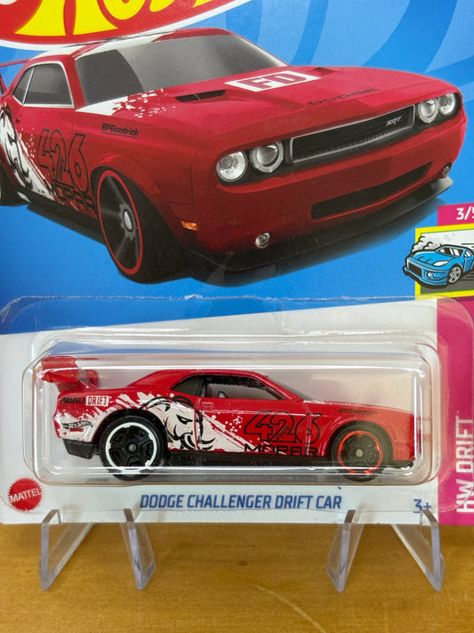 Hot Wheels Mainline / Dodge Challenger Drift Car / 2022 HW Drift 3/5