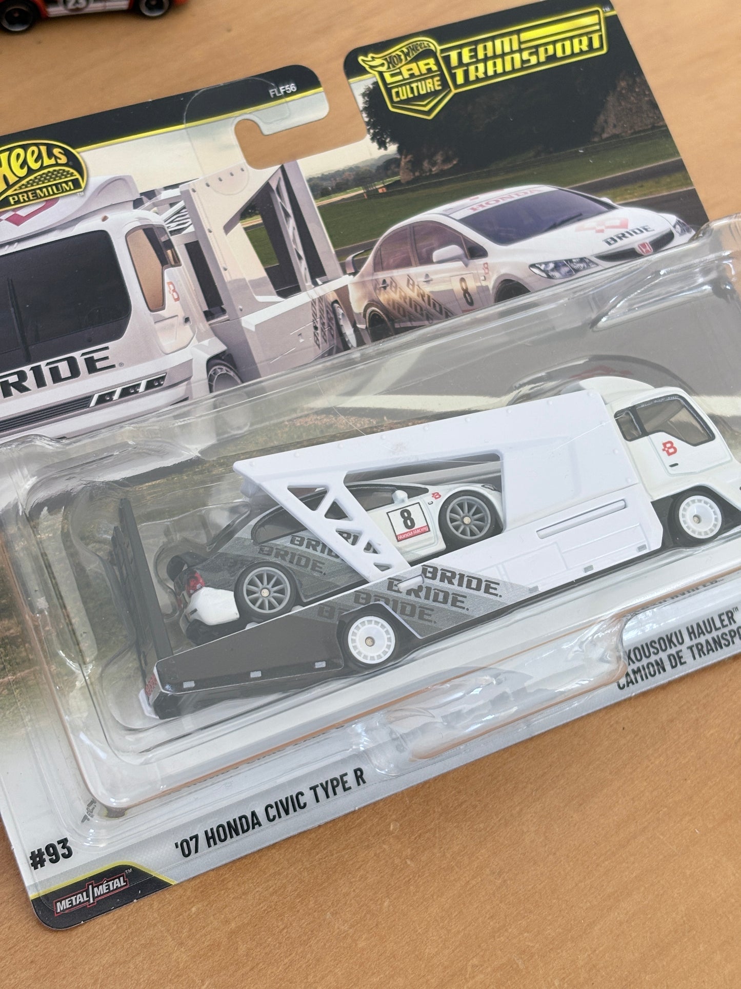 Hot Wheels '07 Honda Civic Type R & Kousoku Hauler | 2026 Team Transport #93