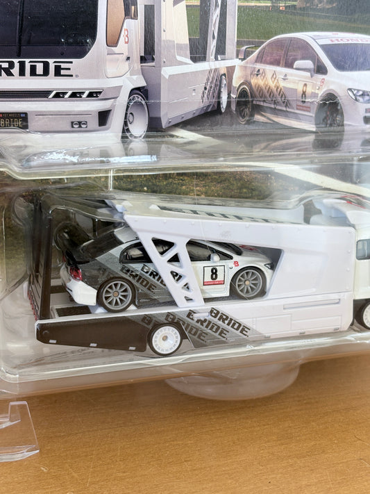 Hot Wheels '07 Honda Civic Type R & Kousoku Hauler | 2026 Team Transport #93