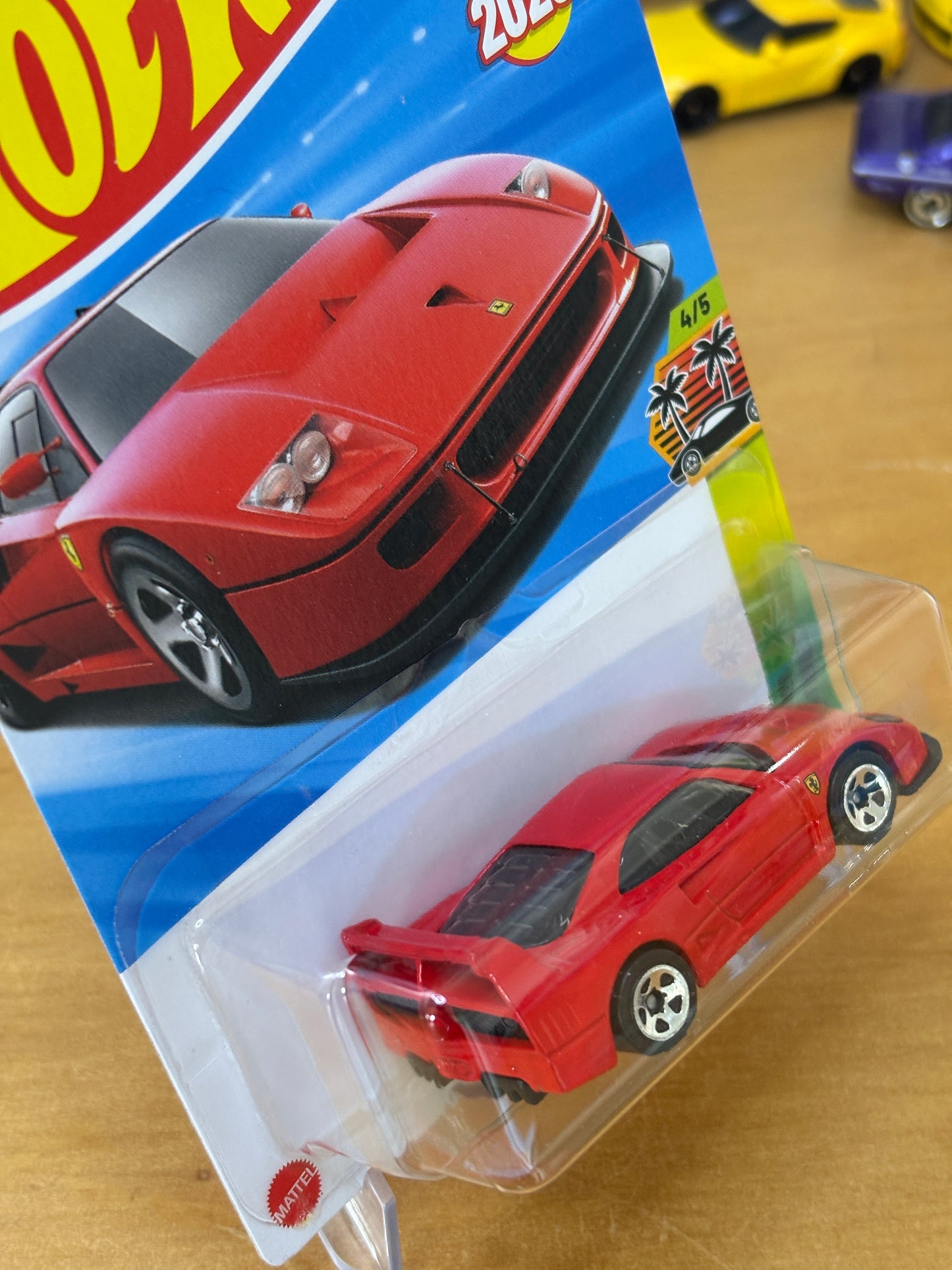 Hot Wheels Mainline / Ferrari F40 Competizione / 2025 Exotics 4/5