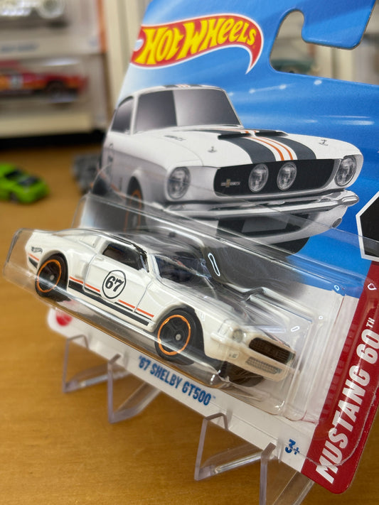 Hot Wheels Mainline / '67 Shelby GT500 / 2025 HW Mustang 60 3/5 Short Card