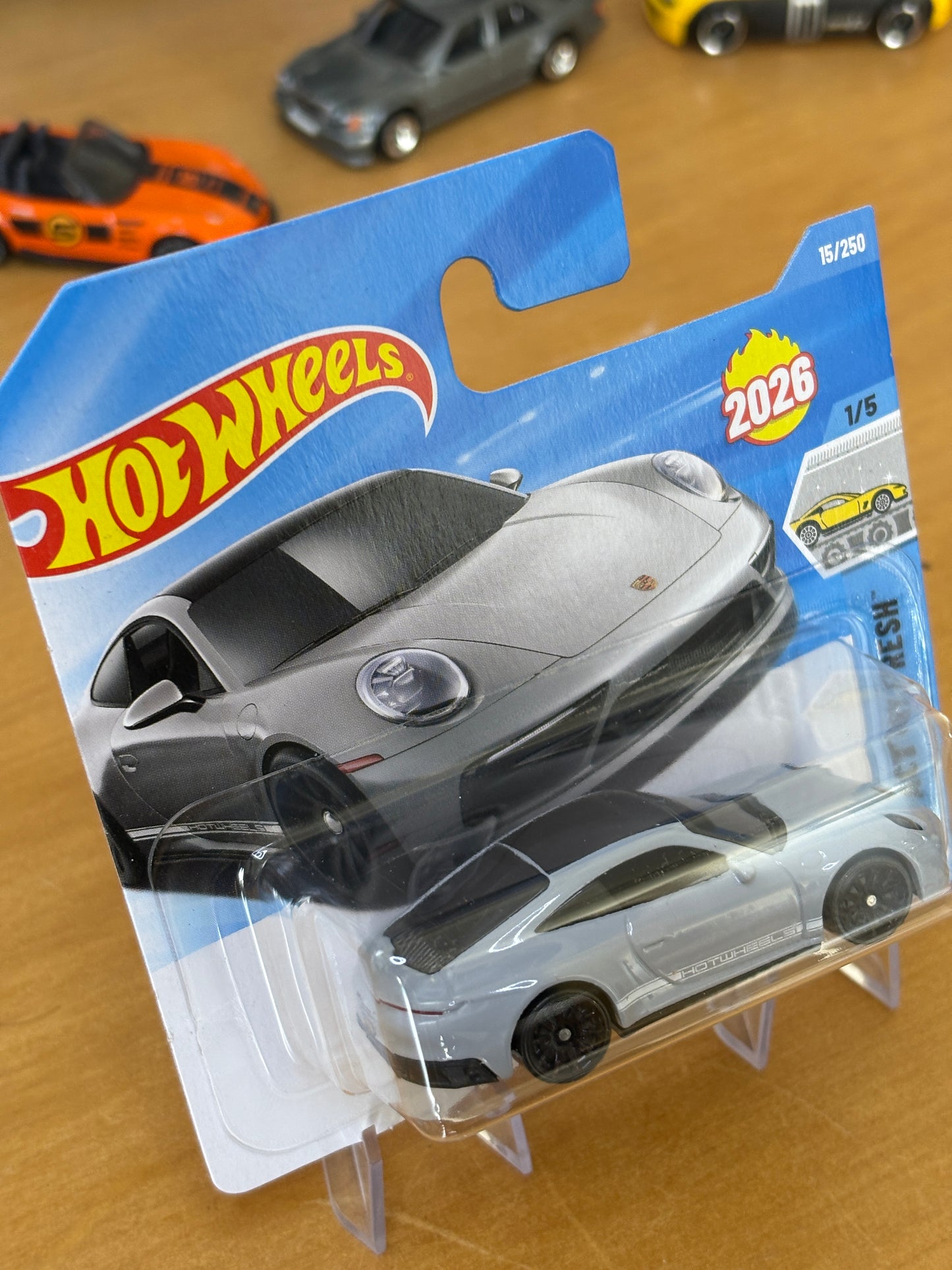 Hot Wheels Mainline / Porsche 911 Carrera T / 2026 Factory Fresh 1/5 Short Card